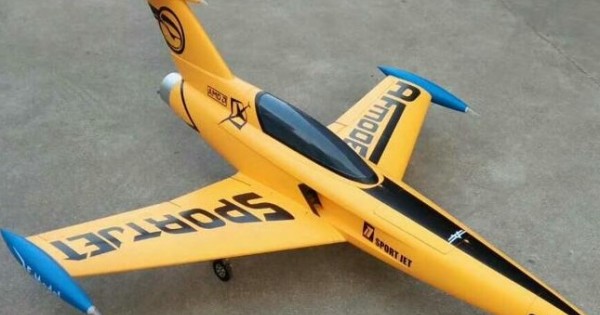 Diamond RC Foam Jet Kit with servos landing gear tank